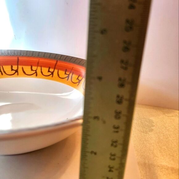 Vintage Pristine '60s Casual Ceram "Galaxy" Serving Bowl 10" Made in Japan #8007 - Picture 7 of 7